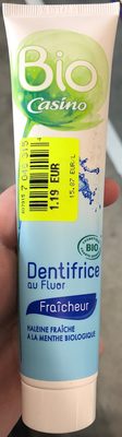 Dentifrice au fluor Fraîcheur - 2