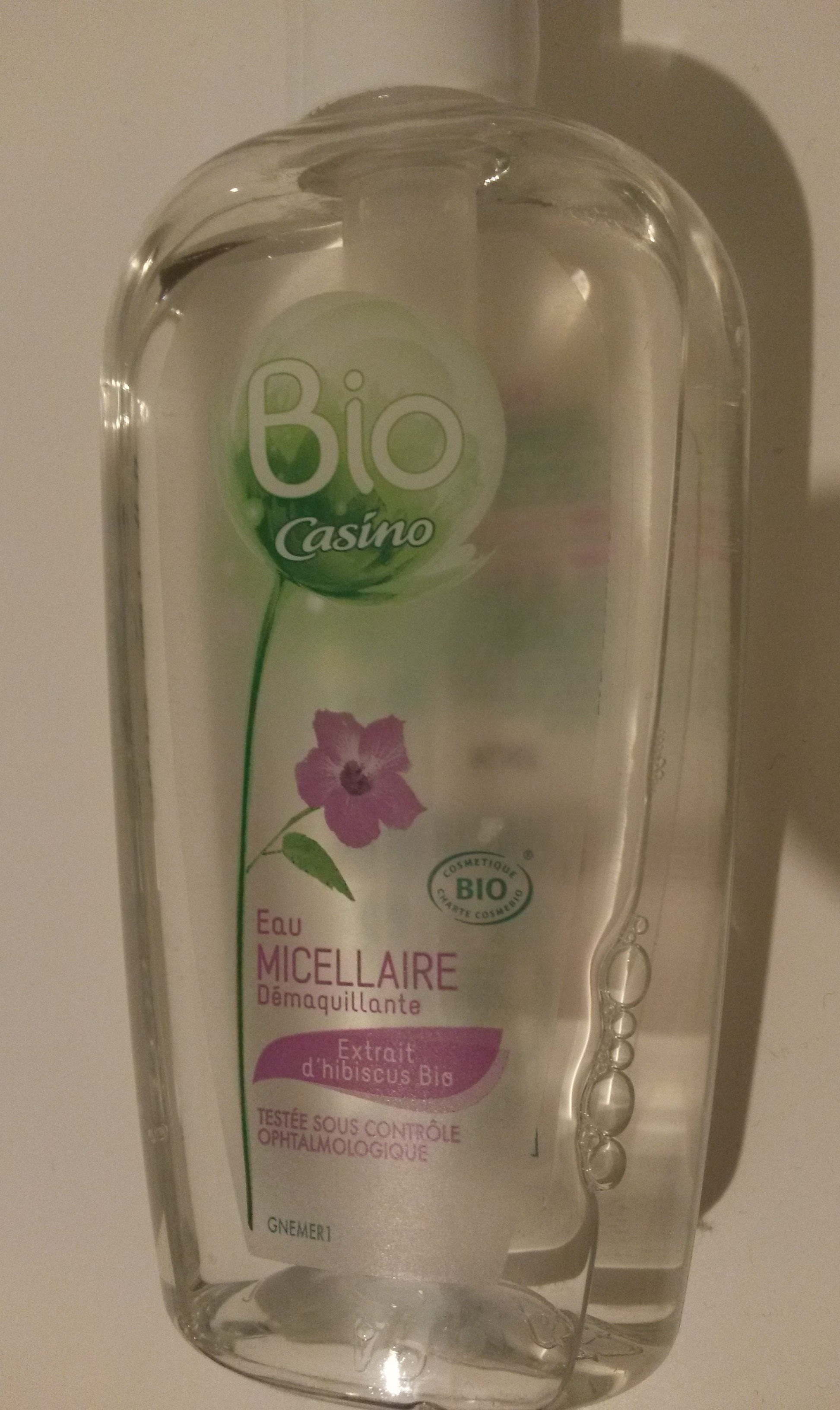 Eau micellaire démaquillante - extrait d'hibiscus bio - Product - fr