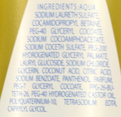 Shampooing doux - Ingredients - fr