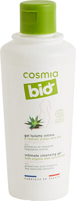 COSMIA BIO GEL TOILETTE INTIMEà l'extrait d'aloe vera biosans parfumpréserve et respecte l'équilibre intime - Produkto - fr