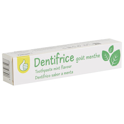 Auchan dentifrice goût menthe au fluor - 6