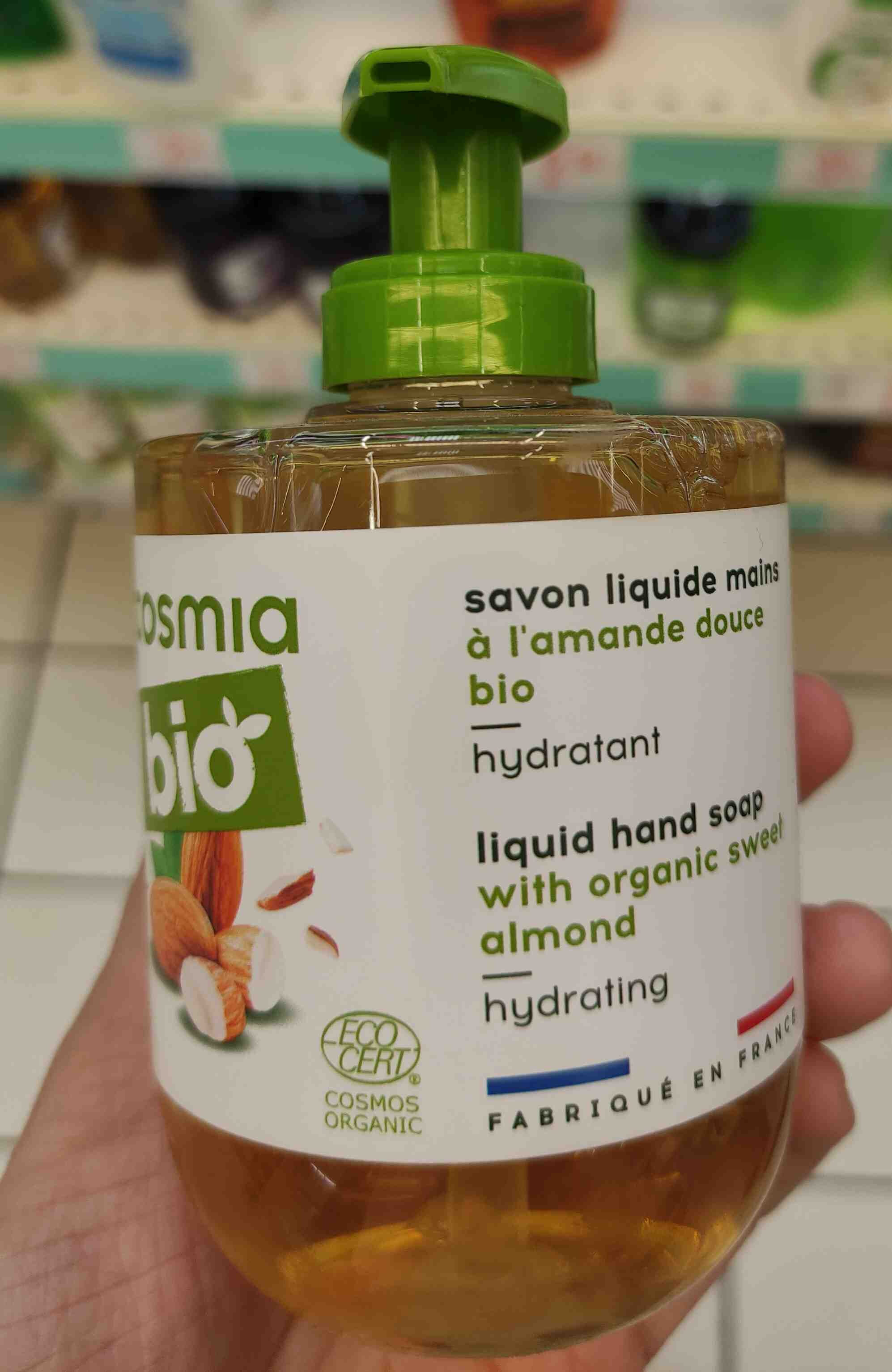 Bio savon liquide mains a l'amande douce bio - Product - en