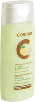 Cosmia - shampoing extra doux - à l'argile et parfum citron* - cheveux à tendance grasse - 250ml e - Produktas - fr