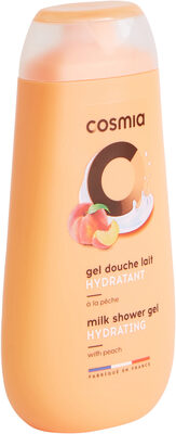 Cosmia gel douche lait hydratant a la peche - Produkt