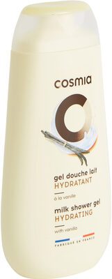 Cosmia gel douche lait hydratant a la vanille - Produktas