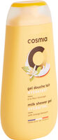 Cosmia gel douche lait hydratant a la fleur d'oranger pour adultes et enfants de plus de 3 ans en flacon - 製品 - fr
