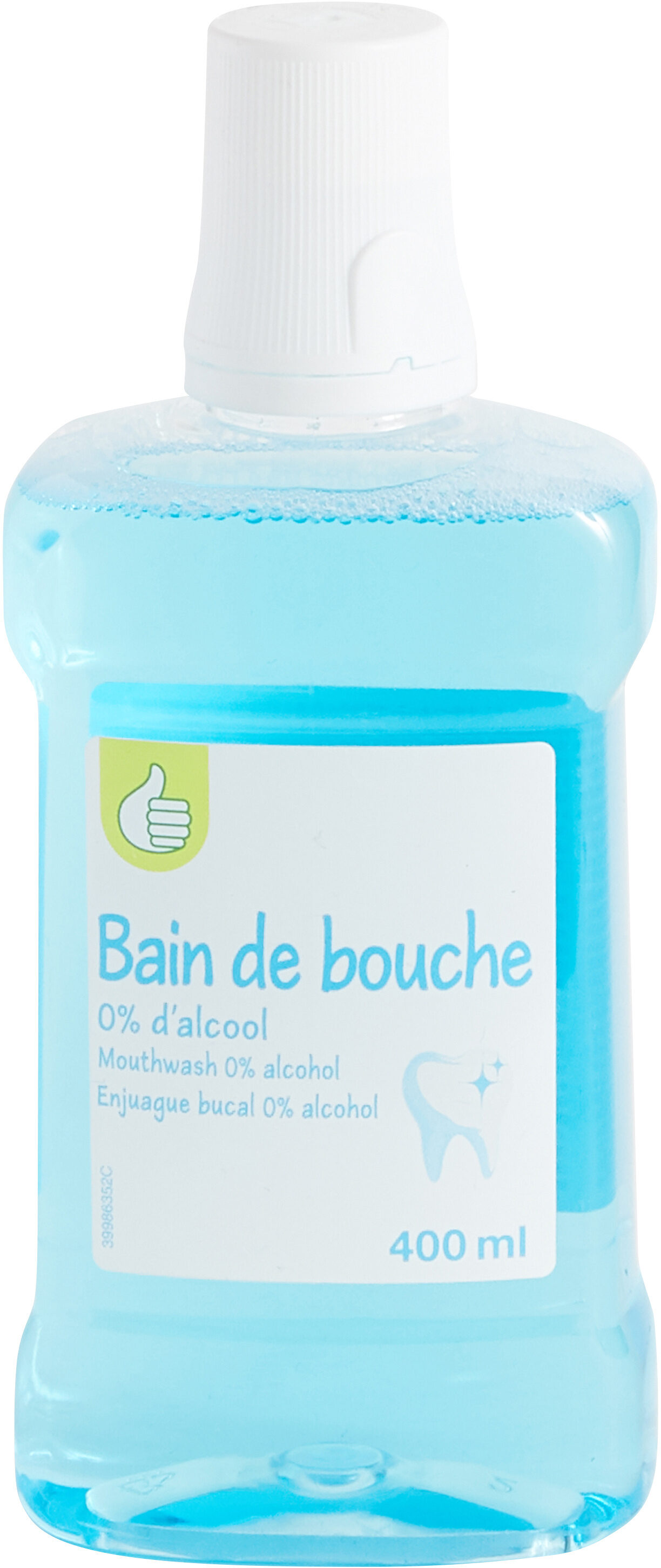 Pouce- bain de bouche - 400 ml e - Ingredients - fr