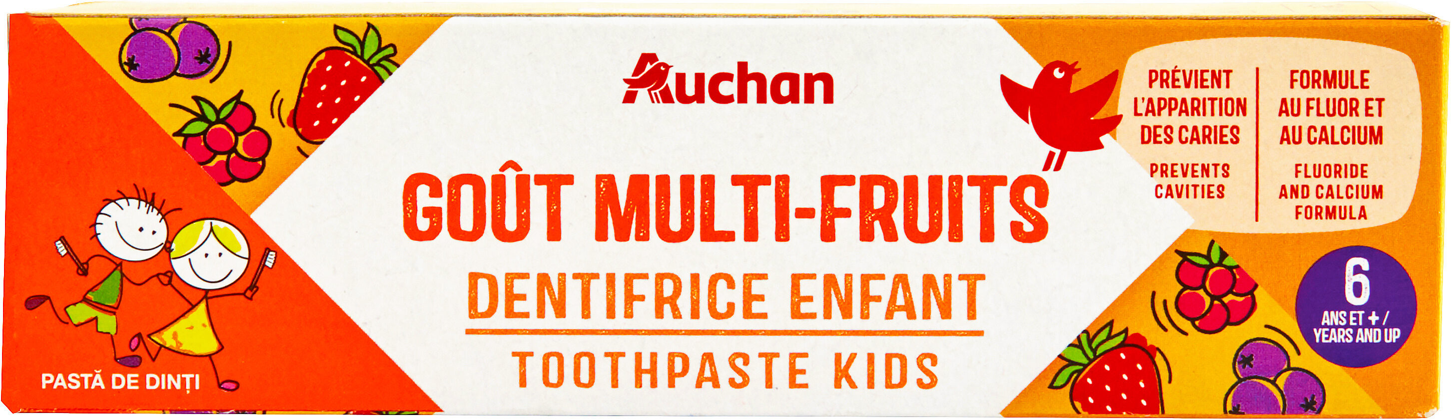 Dentifrice enfant multi-fruits 6 ans et + - Produkto - fr