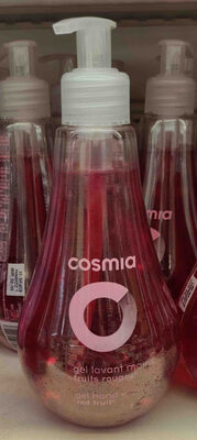 Cosmia gel lavant mains fruits rouges - Produto