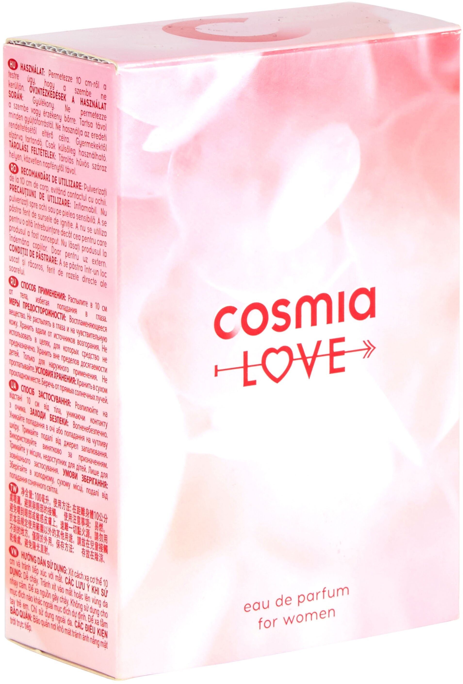 Cosmia - eau de parfum - cosmia amour - pour femme - 100 ml - Tuote - fr