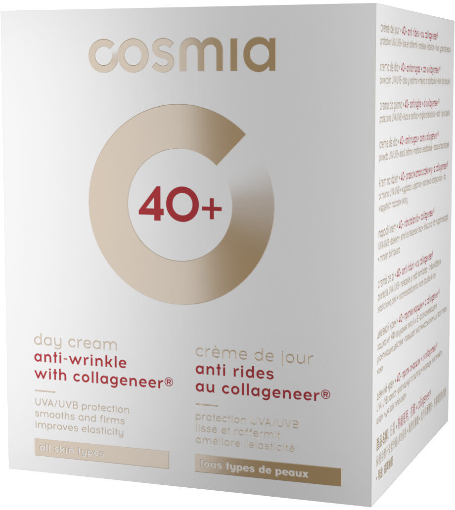 Cosmia crème de jour anti rides au collageneer® - Produit - fr