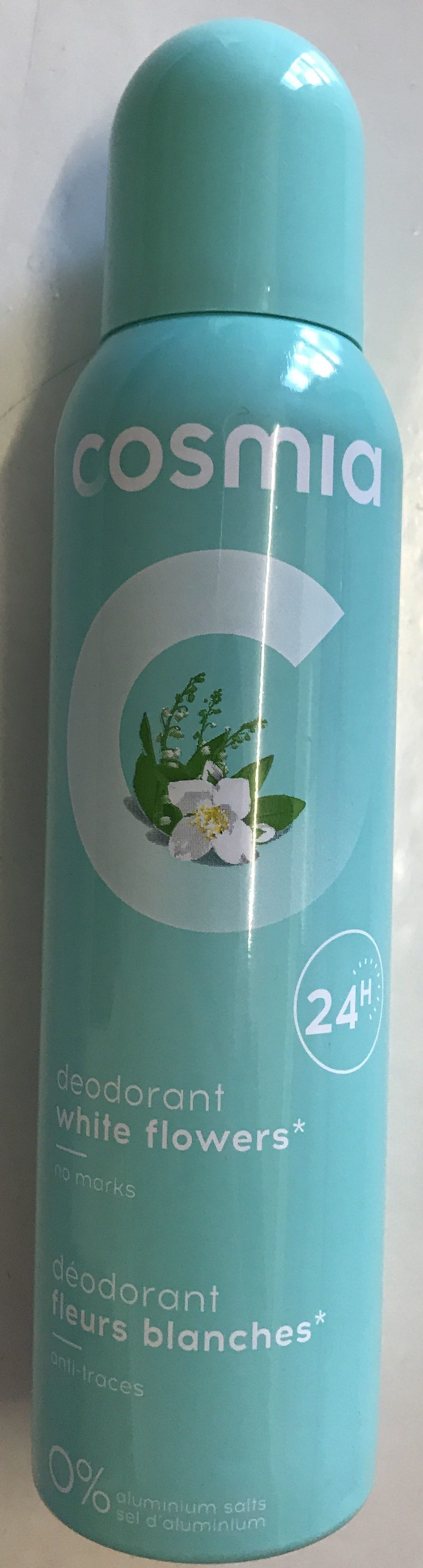 Déodorant fleurs blanches 24H - Produto - fr