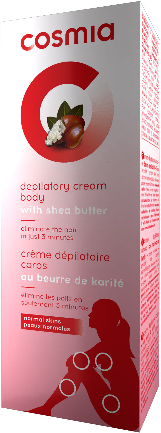 Crème dépilatoire corps au beurre de karité - Produkt - fr