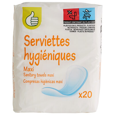 Serviettes hygiéniques Maxi Jour x20 - 4