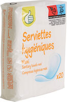 Serviettes hygiéniques Maxi Jour x20 - Product - en