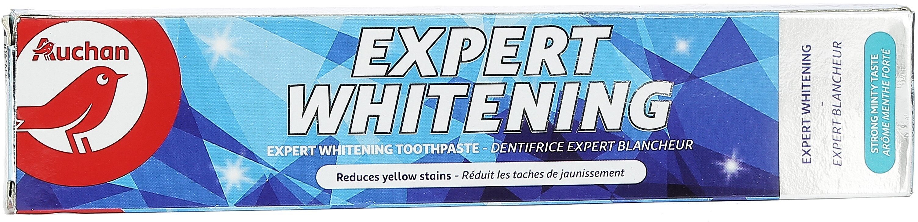 Auchan - dentifrice - expert blancheur - 75ml - Tuote - fr