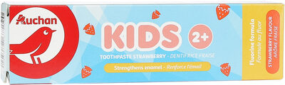 Auchan kids dentifrice - fraise - enfants 2 + - 50ml - 製品