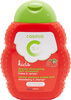 Kids 3 en 1 douche shampoing bain moussant fraise & cerise - Product