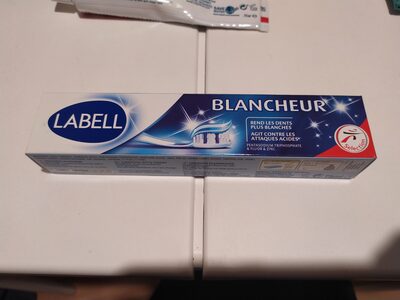 Dentifrice Labell blancheur - 1