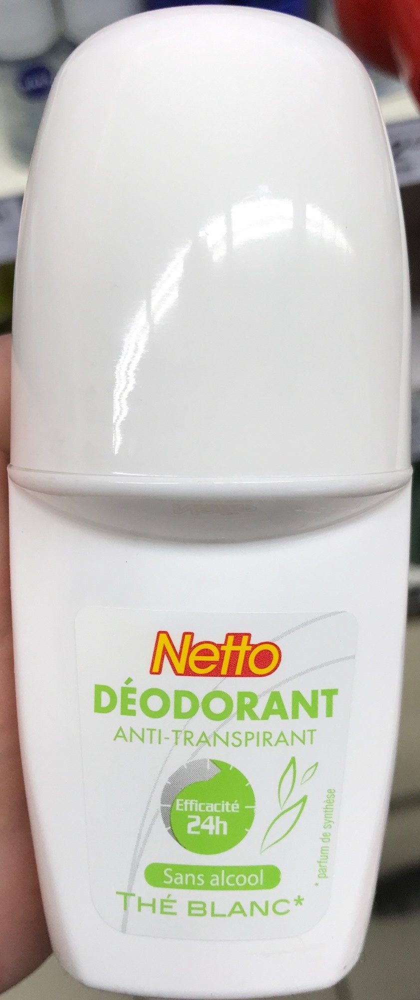 Déodorant anti-transpirant 24H Thé Blanc - Produit - fr