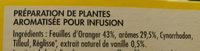 Cotterley Infusion parfum poire vanille les 25 sachets de 1,5 g - Inhaltsstoffe - fr