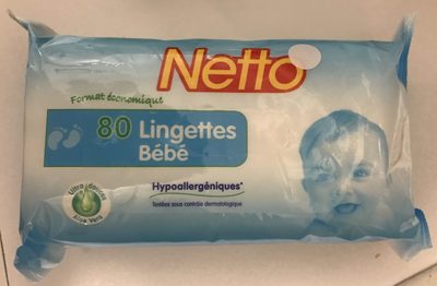 80 Lingettes bébé - Product - fr