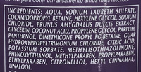 Shampooing Liss Infini - Ingredients - fr