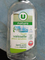 U Nature liquide vaisselle peaux sensibles - Produit - fr