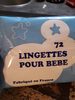 Lingettes Classiques Bébé U Tout Petits, Recharge De - Product