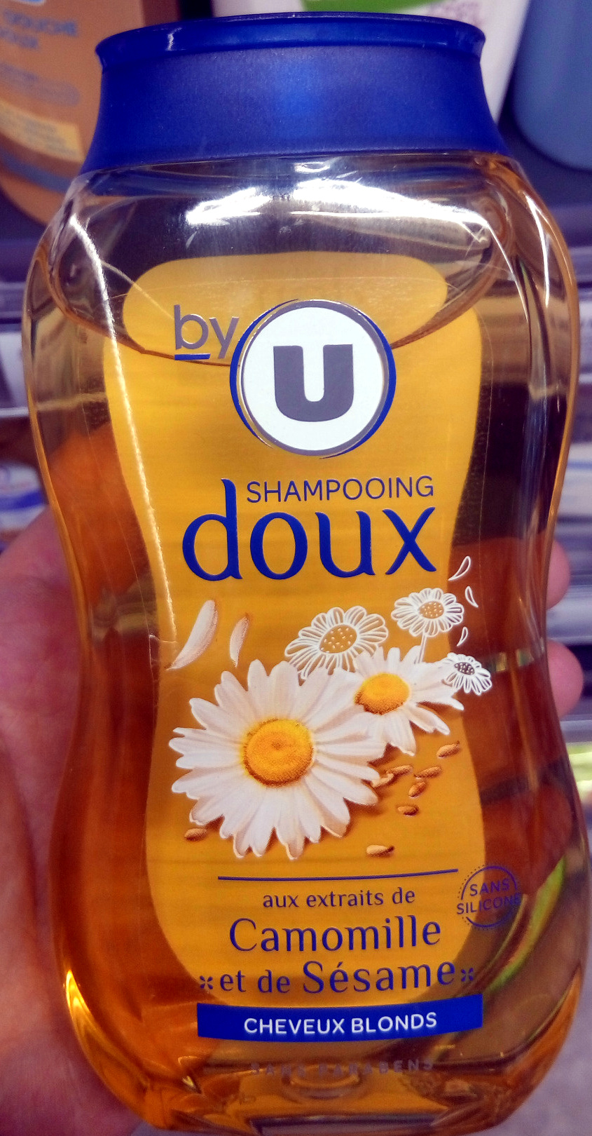 Shampooing doux aux extraits de camomille et de sésame Cheveux blonds - Product - fr