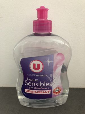 Liquide vaisselle peaux sensibles hypooallergénique dégraissant - Produit - fr