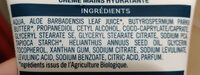 Crème mains  hydratante - Ingrédients - fr