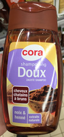 Shampooing doux Cheveux chatains à bruns Noix & Henné - Produit - fr