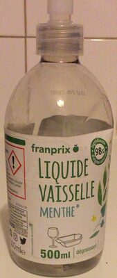 Liquide vaisselle menthe - 1
