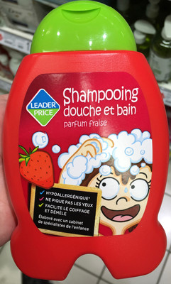 Shampooing douche et bain parfum fraise - 2