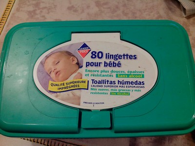 80 lingettes pour bébé - 1
