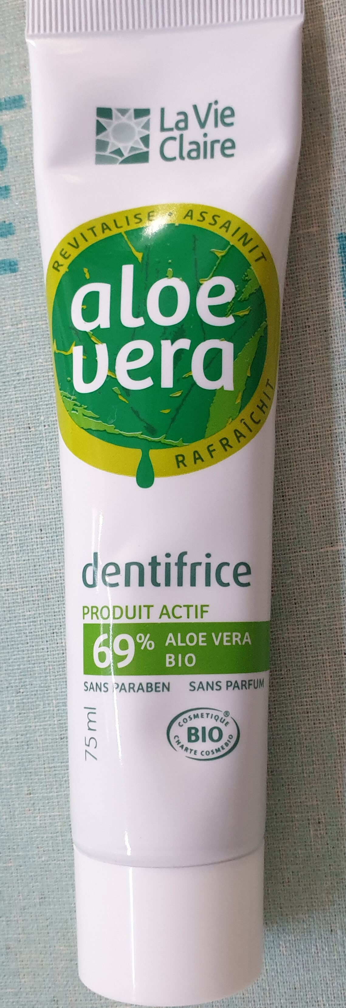 Dentifrice Aloe Vera - Produit - fr