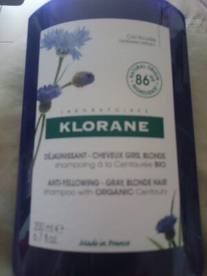 shampoing klorane dejaunissant - Product - fr