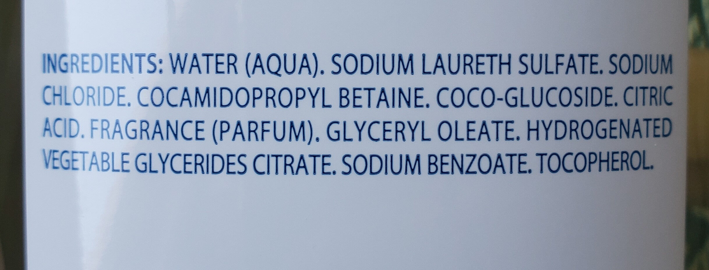 shampooing dermo-protecteur extra-doux - Ingrédients - fr