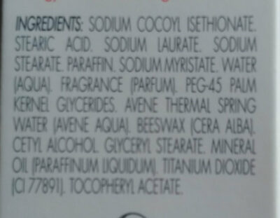 Cold Cream - Ingredients