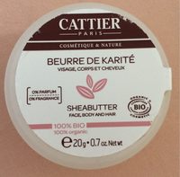 Mini Beurre De Karité Bio - Cattier - Продукт - fr