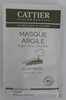 Masque Argile - Argile verte Menthe - Produit