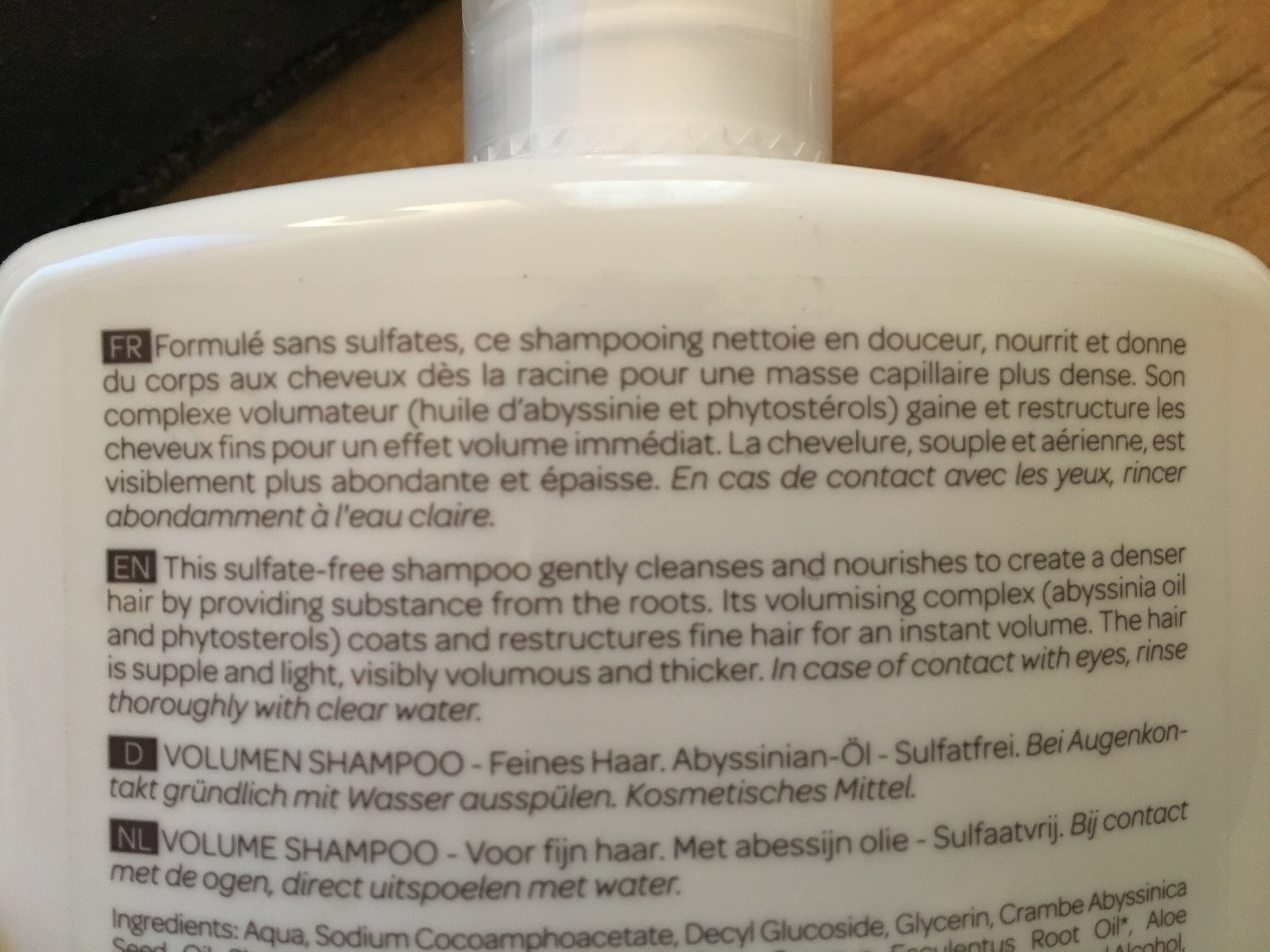 Shampoing volume - Product - fr