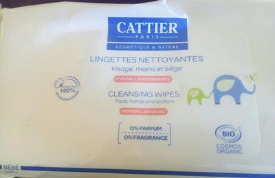 Lingettes nettoyantes bebe - Produit - fr