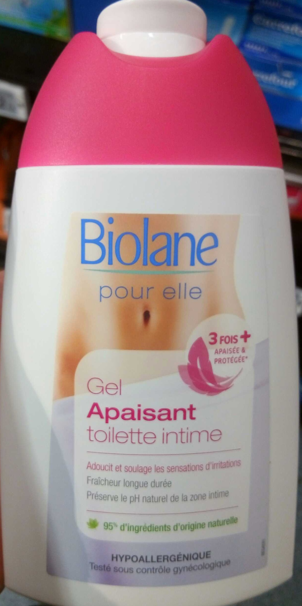 Biolane Gel Apaisant Toilette Intime 3x More Soothed - Protected 20 ml 6.7  oz - Cassandra Online Market