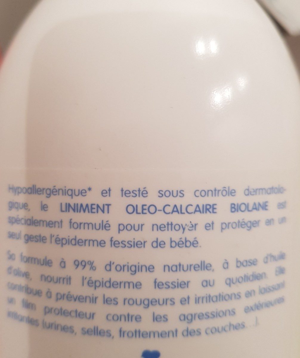 Biolane - Ingrédients - fr