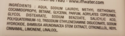 Crème douche hydratante - Ingredients