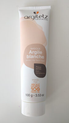 Masque ARGILE BLANCHE peaux ternes visage - Produit - fr