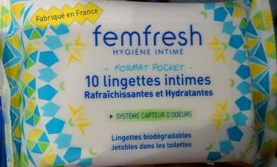 10 lingettes intimes - Product