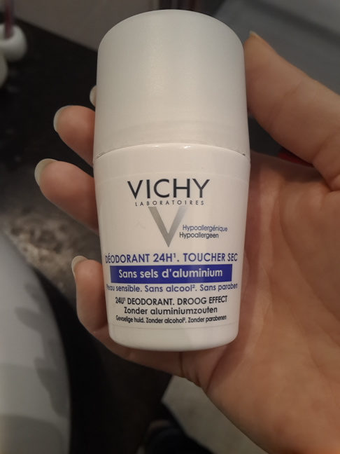 deodorant vichy laboratoires 24h toucher sec - Product - en
